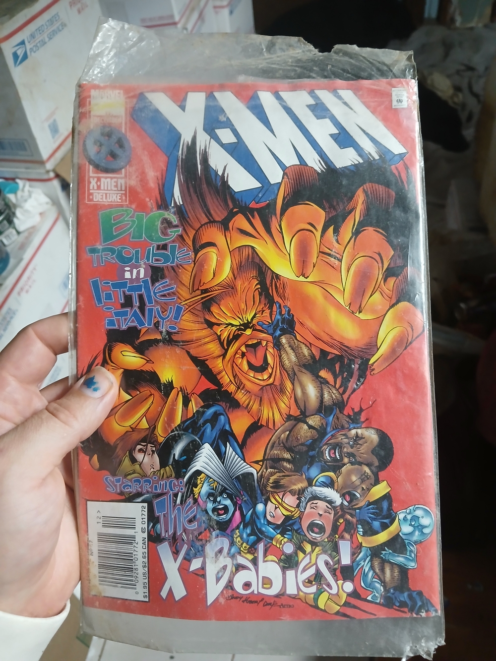 Marvel Comics  December X-men Deluxe X-men Comic Big Trouble In Little Italy